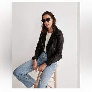 Madewell Women’s Leather Jacket size M